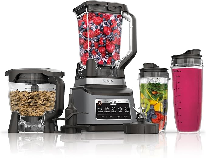 Ninja BN801 Professional Plus Kitchen System, 1400 WP, 5 Functions for Smoothies, Chopping, Dough... | Amazon (US)