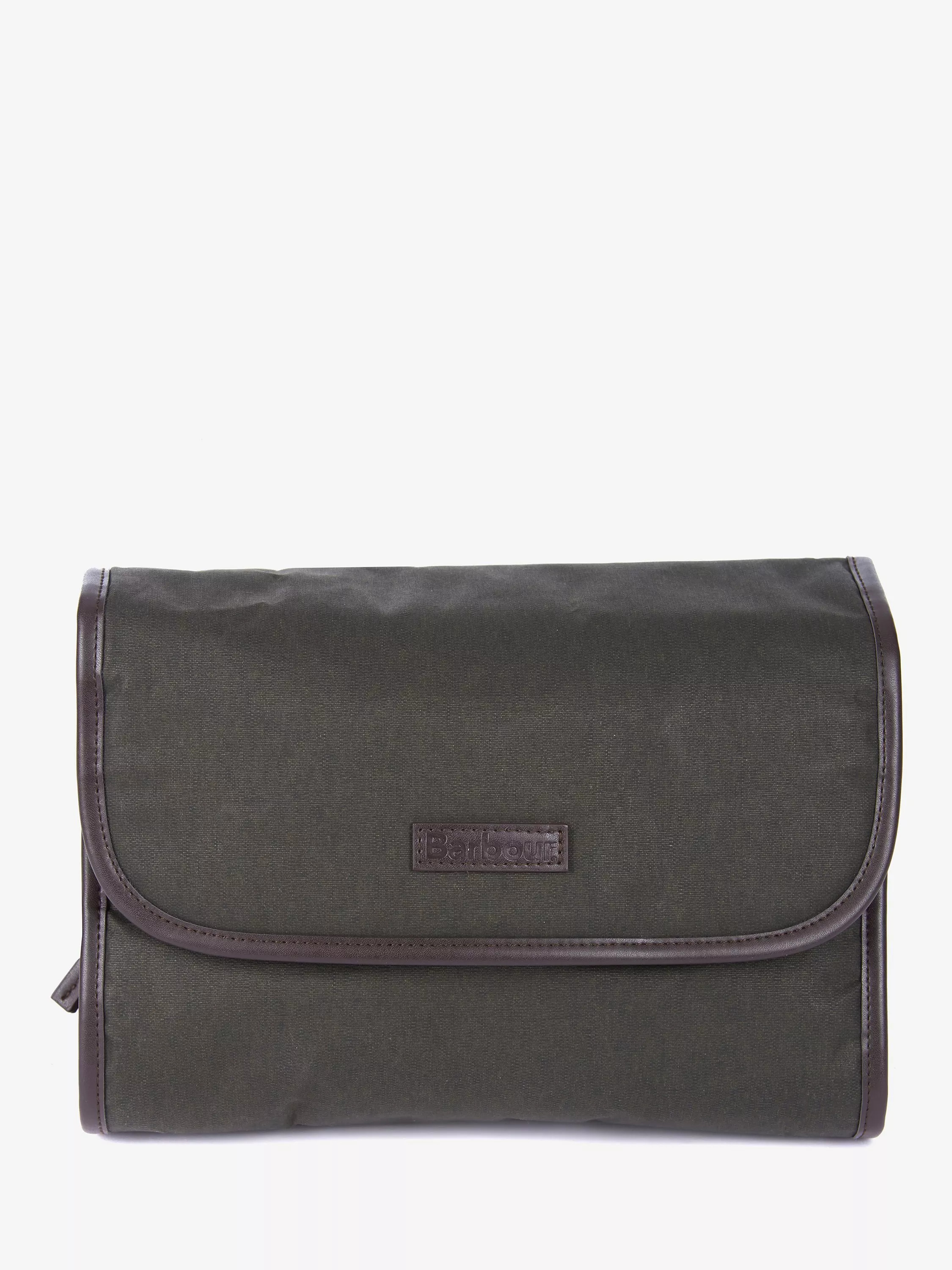 BarbourHanging Wash Bag, Olive | John Lewis (UK)