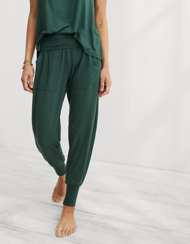 Aerie Real Soft® Foldover Jogger | Aerie