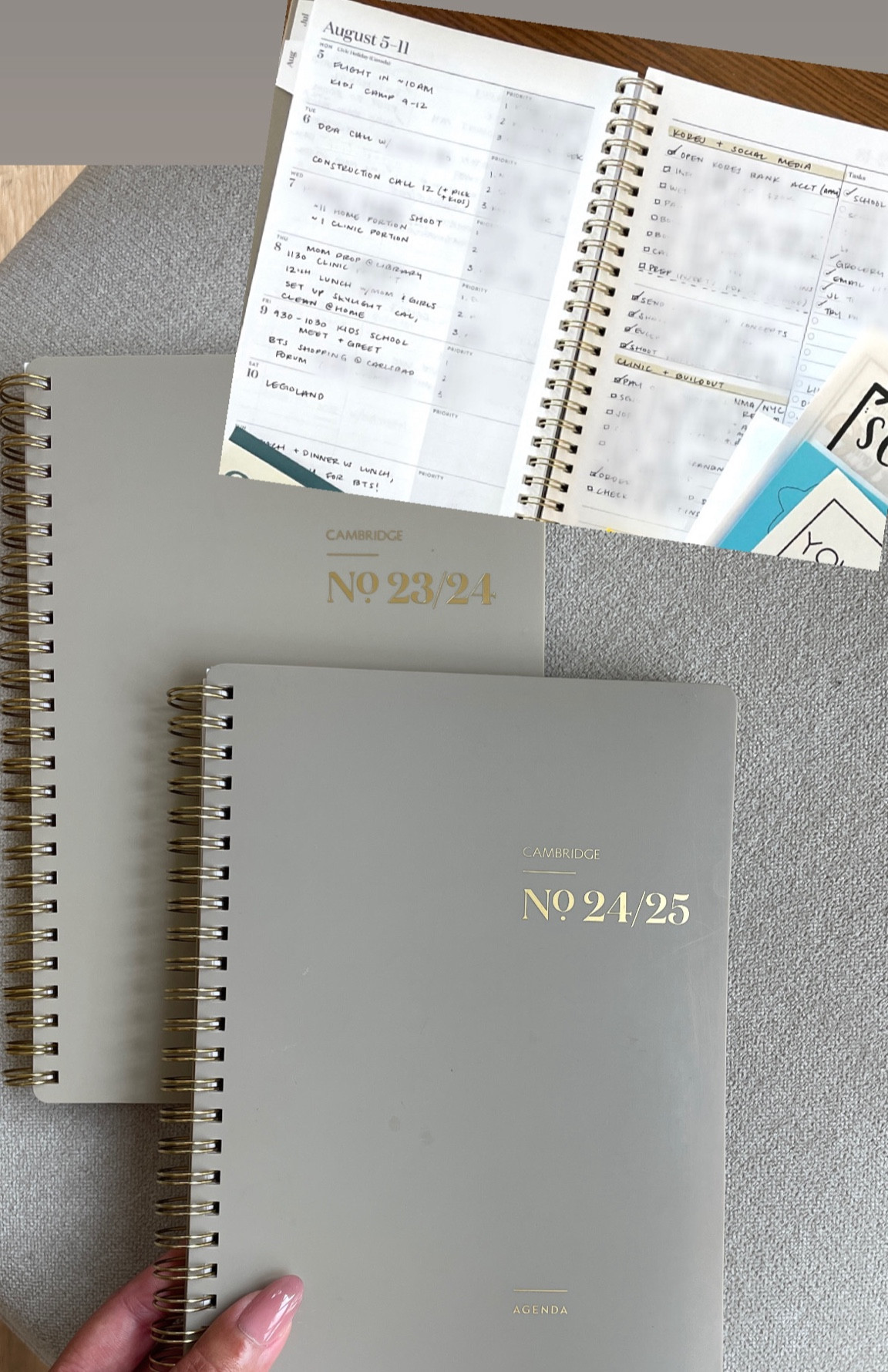 Academic planner yearly planner paper organization agenda 

#LTKHome #LTKWorkwear #LTKBacktoSchool