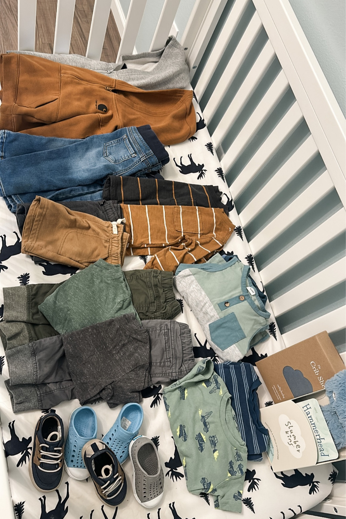 A crib full of boy cuteness 💙

#LTKsalealert #LTKfamily #LTKbaby