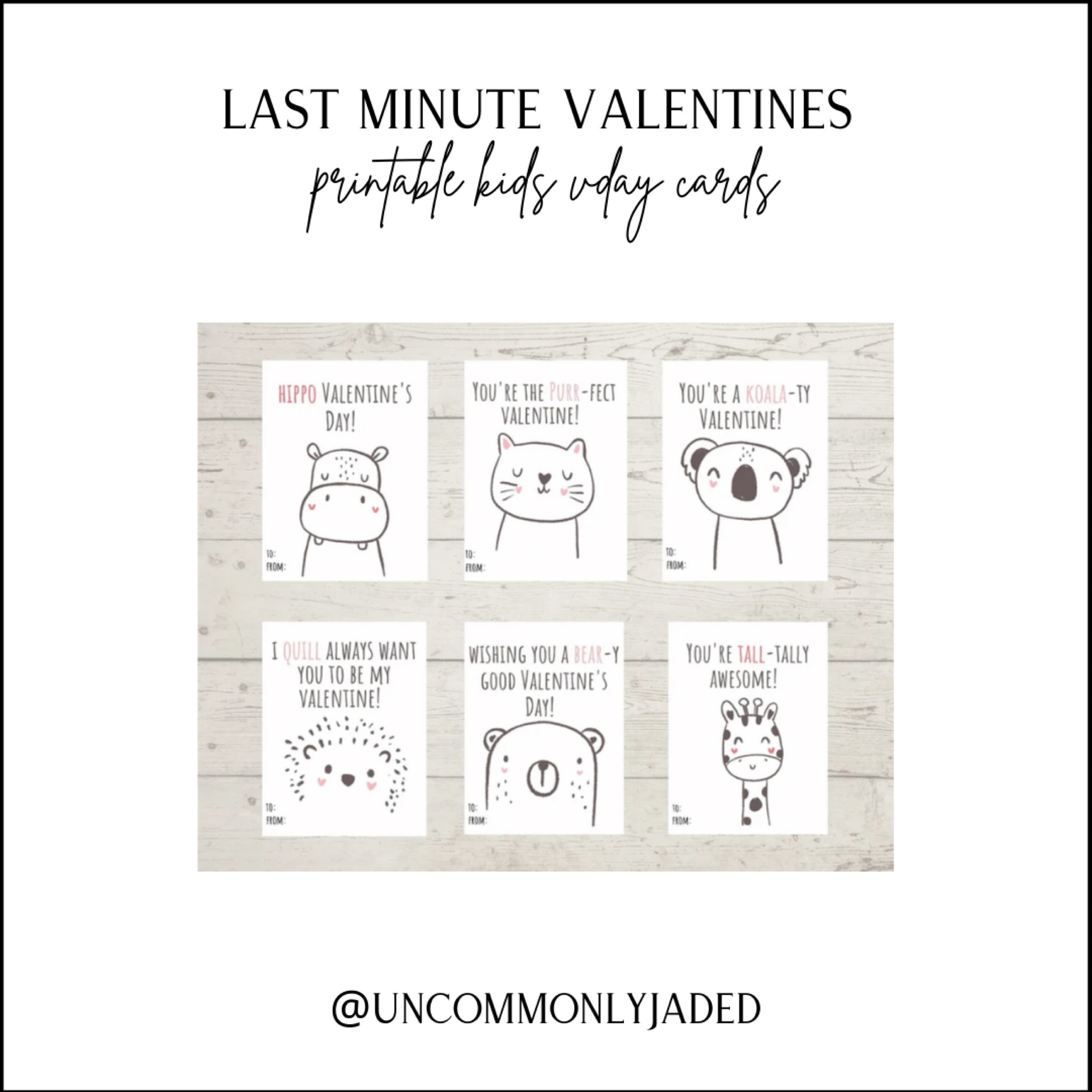 V D A Y / last minute printable valentine cards for kids 🤌🏻 

Jade needs to hand out her cards tomorrow, since she doesn’t have school on Tuesday. I realized last minute that didn’t have enough cards for all the students & teachers 🤦🏻‍♀️ & our little town is sold out. Etsy to the rescue, I found these cute cards & was able to print them off in a couple minutes! Fewf 

#LTKunder50 #LTKSeasonal #LTKkids