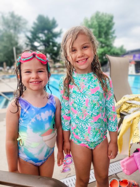 summer is in full swing you do not have goggles and rashguards for littles I highly suggest getting them some whether you're staying at home to swim or headed off on a trip #girlmom #momlife #livinglargeinlilly #swim 

#LTKActive #LTKTravel #LTKKids