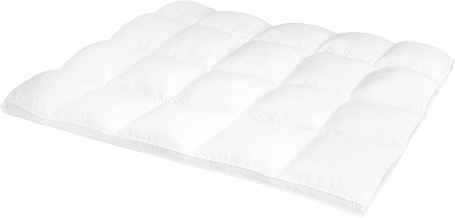 Superior Mattress Topper, Down Alternative, 2 Inch Deep Sized Bed Pillow Top, Comfort Pad, Fluffy... | Amazon (US)