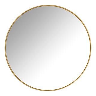 Home Decorators Collection Extra Large Round Gold Classic Accent Mirror (35 in. Diameter) H5-MH-7... | The Home Depot