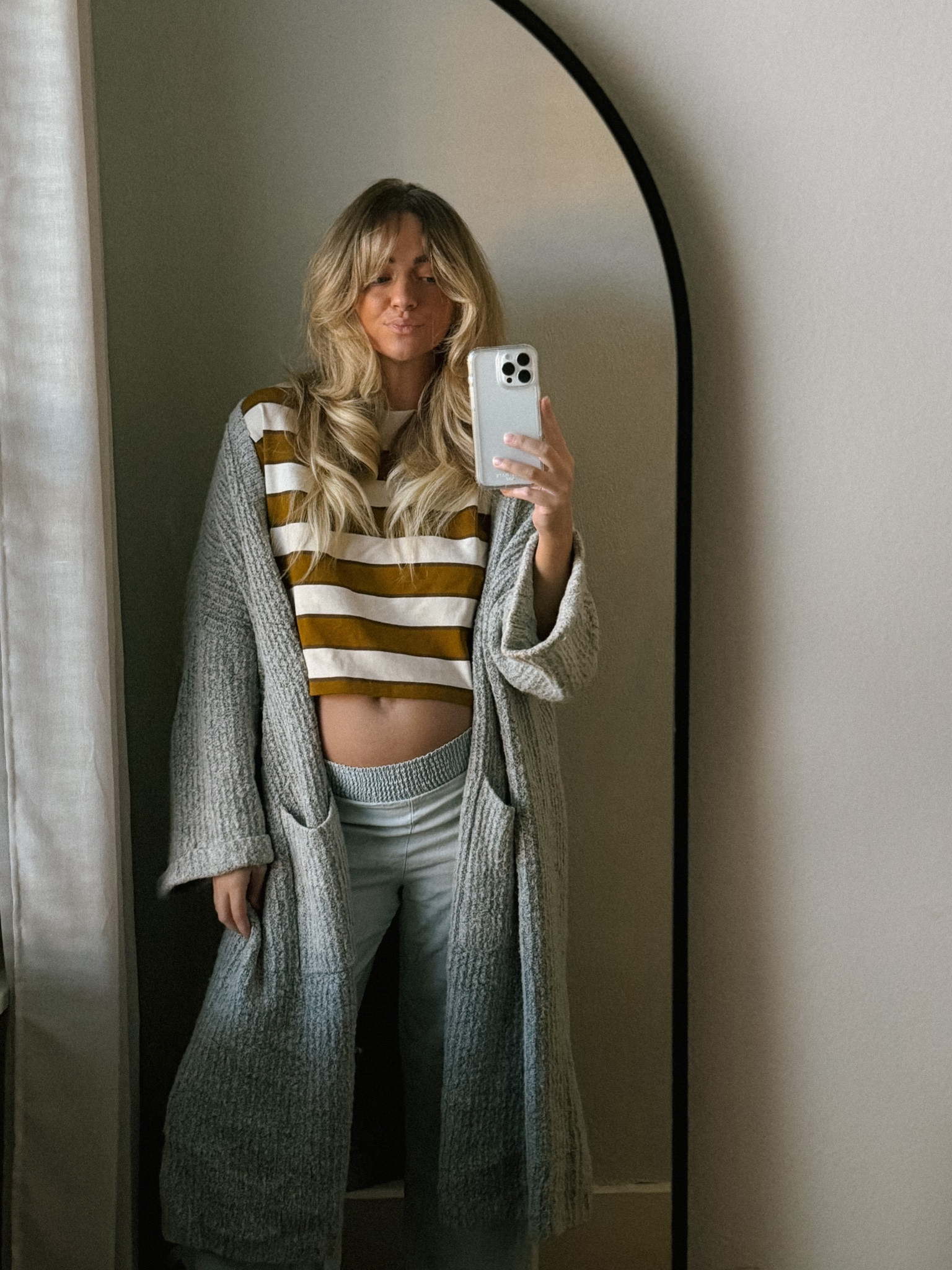 This Sezane tee has been my fav! Wearing a medium! 