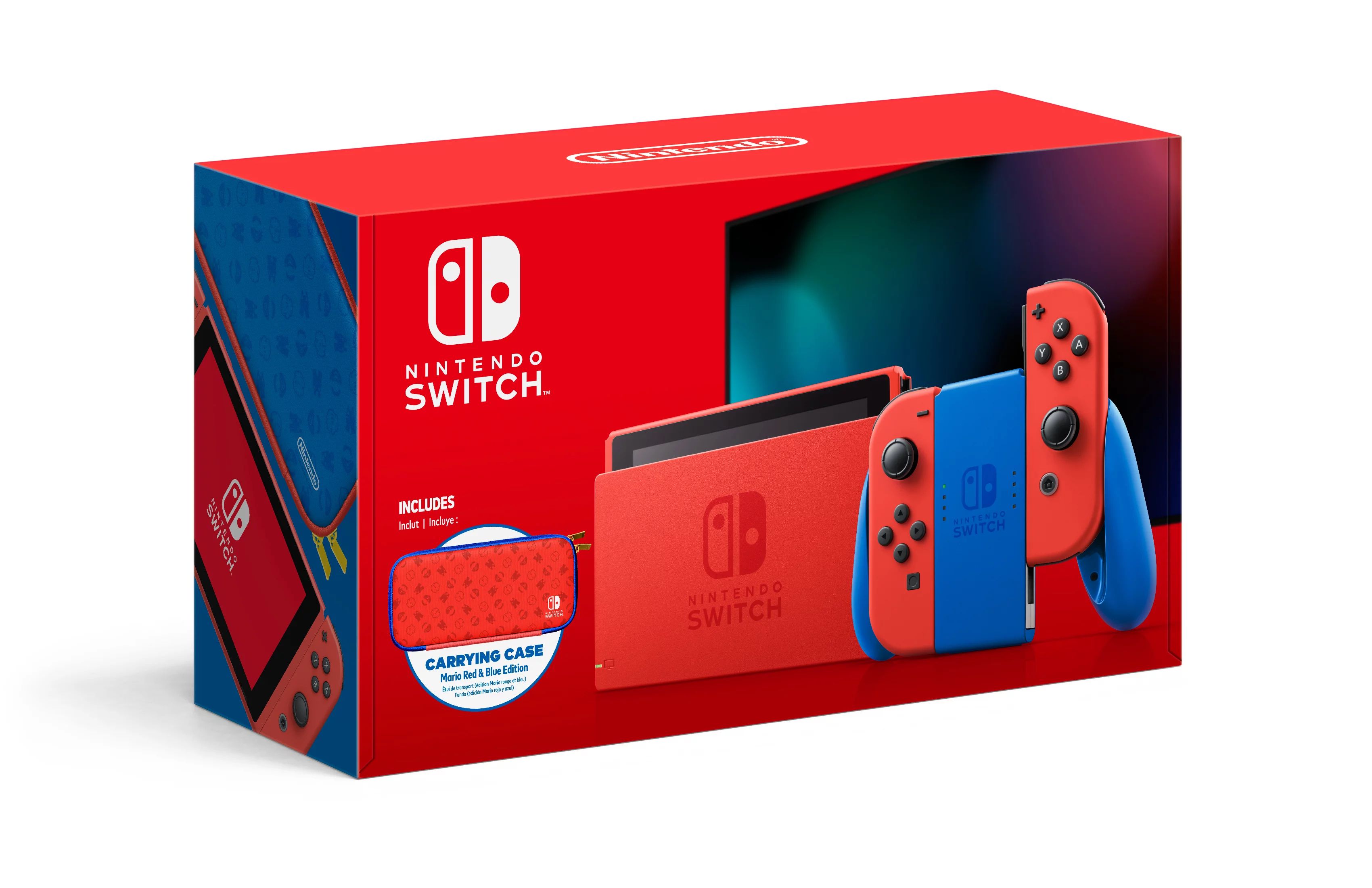 Nintendo Switch, Mario Red & Blue Edition | Walmart (US)
