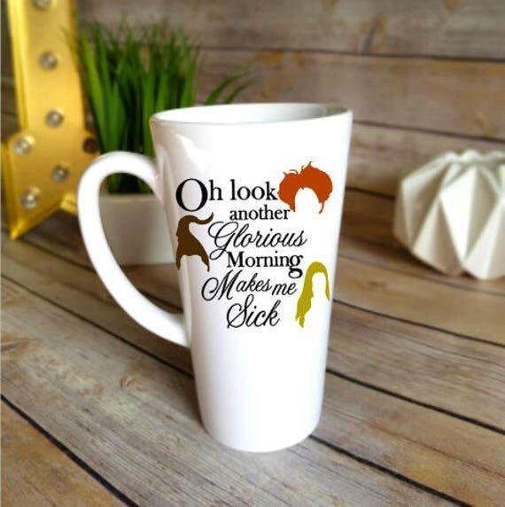 Hocus Pocus mug, Sanderson sisters, Hocus Pocus gift, Oh look another glorious morning coffee mug, H | Etsy (US)