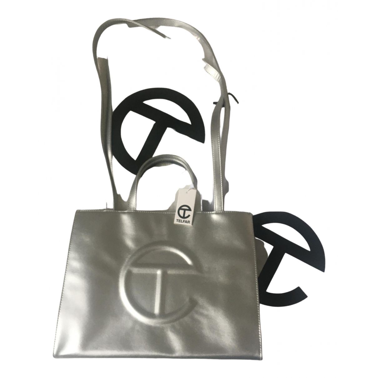 Telfar Silver Plastic Handbags | Vestiaire Collective (Global)