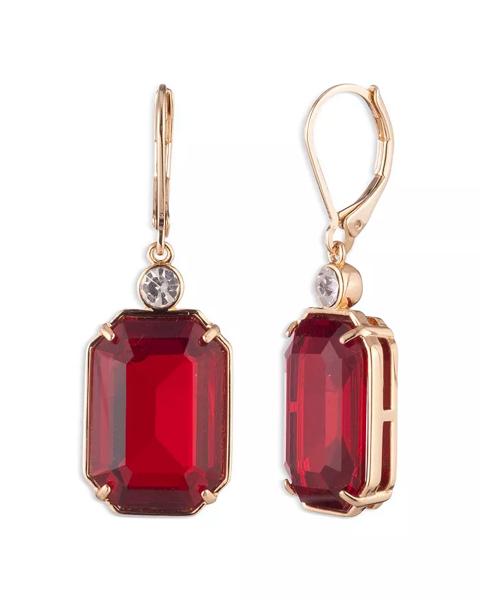 Pavé & Stone Drop Earrings in Gold Tone | Bloomingdale's (US)