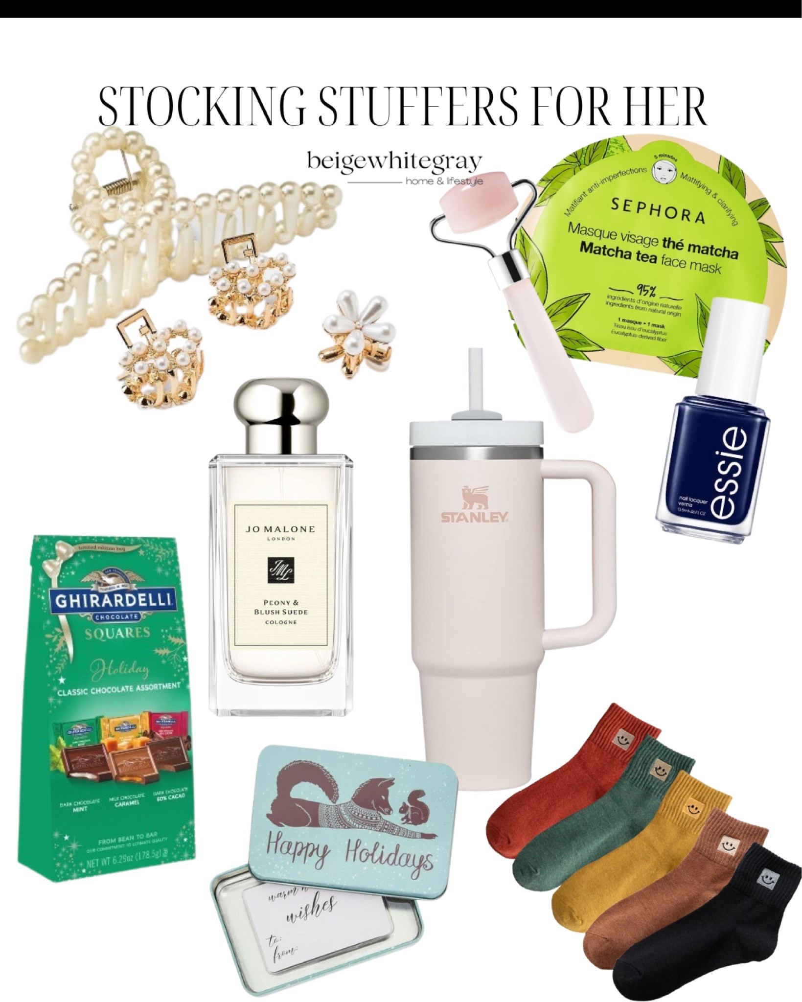 Stocking stuffers for her!! Shop them here!! You will definitely not disappoint with the cute holiday stocking stuffers for her! 

#LTKGiftGuide #LTKfindsunder100 #LTKHolidaySale