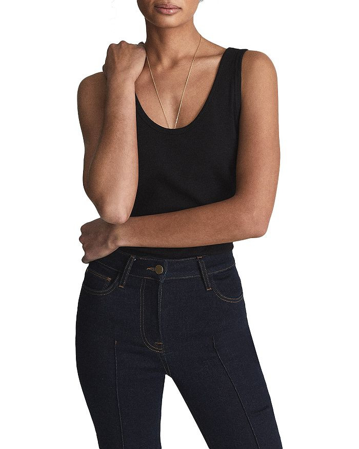 Violet Ribbed Tank Top | Bloomingdale's (US)