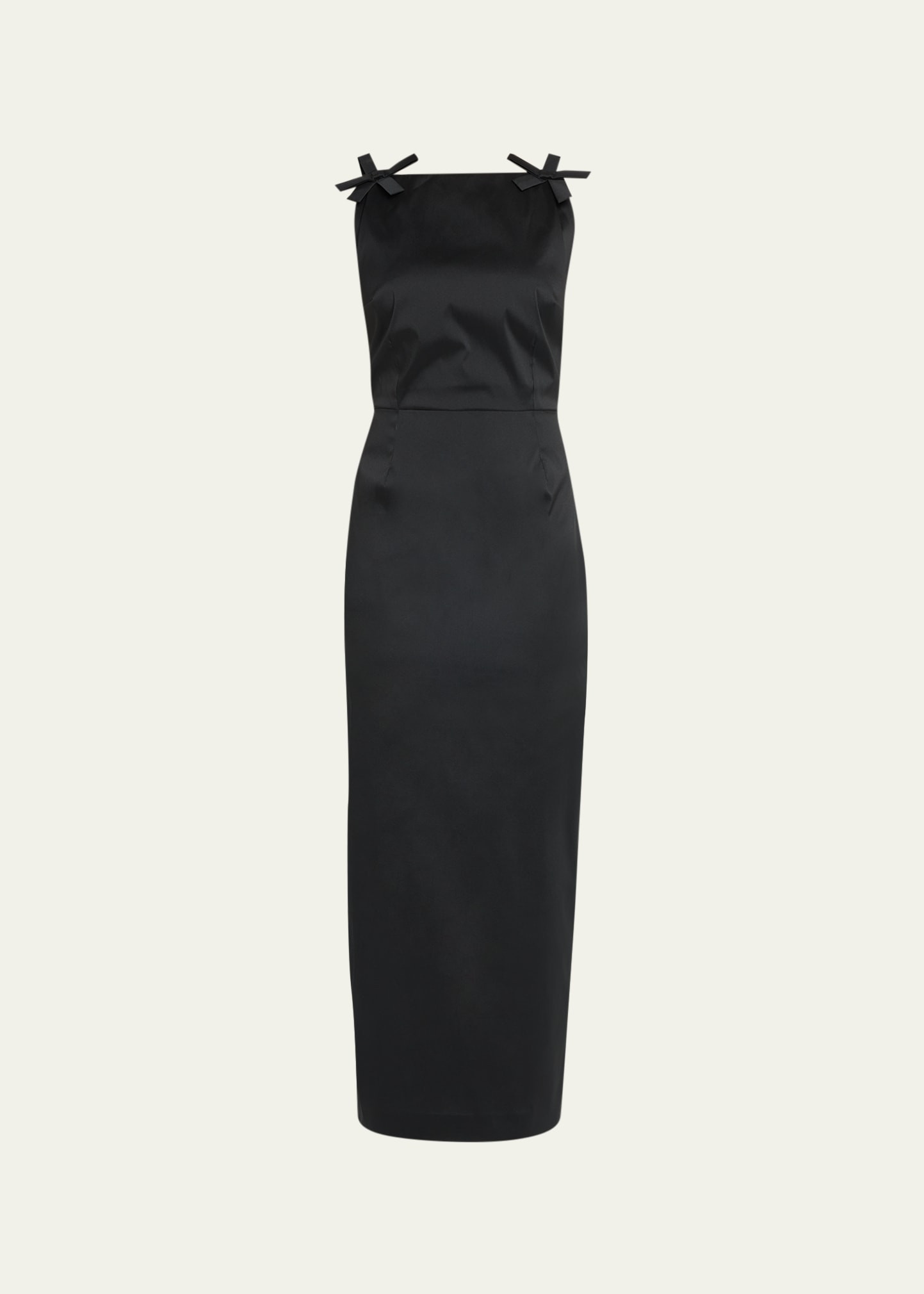 BERNADETTE Kim Midi Dress with Bow Details | Bergdorf Goodman