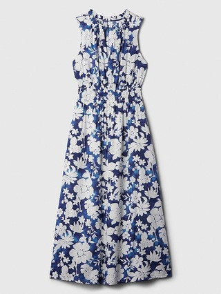 Print Splitneck Maxi Dress | Gap Factory