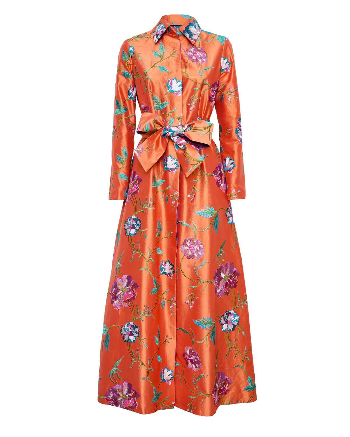 Cesira Duster Coat Dress in Garden of Eden | Over The Moon