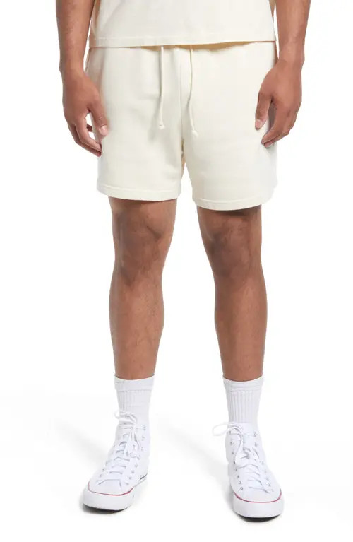 Elwood Men's Core French Terry Sweat Shorts in Vintage Silk at Nordstrom, Size Large | Nordstrom