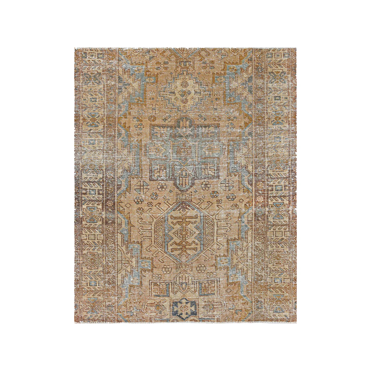 'Tavin' Vintage Rug (4 x 4) | Tuesday Made