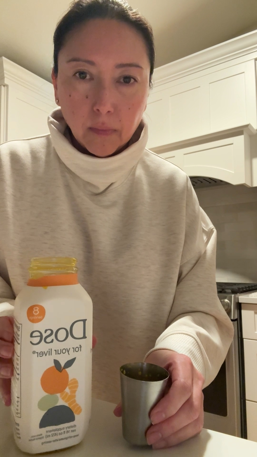 I started my Dose journey months ago. 
I just switched from the liver dose to the cholesterol because my numbers came up a little high. ￼


#LTKmorningroutine #LTKOver40 #LTKselfcare