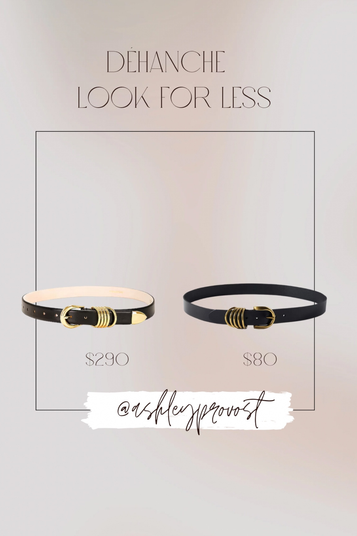 Déhanche hollyhock belt less for less

#LTKfindsunder100 #LTKover40 #LTKstyletip