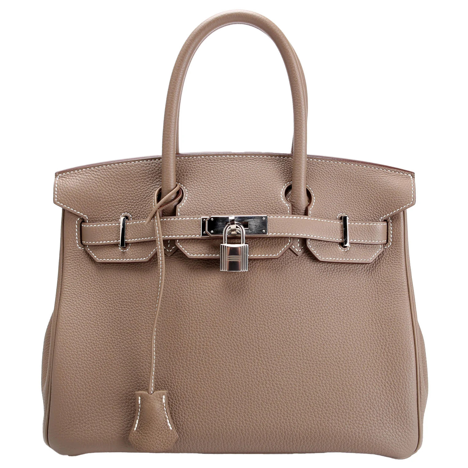 Birkin 30 Togo 2017 Taupe | Keeks Designer Handbags