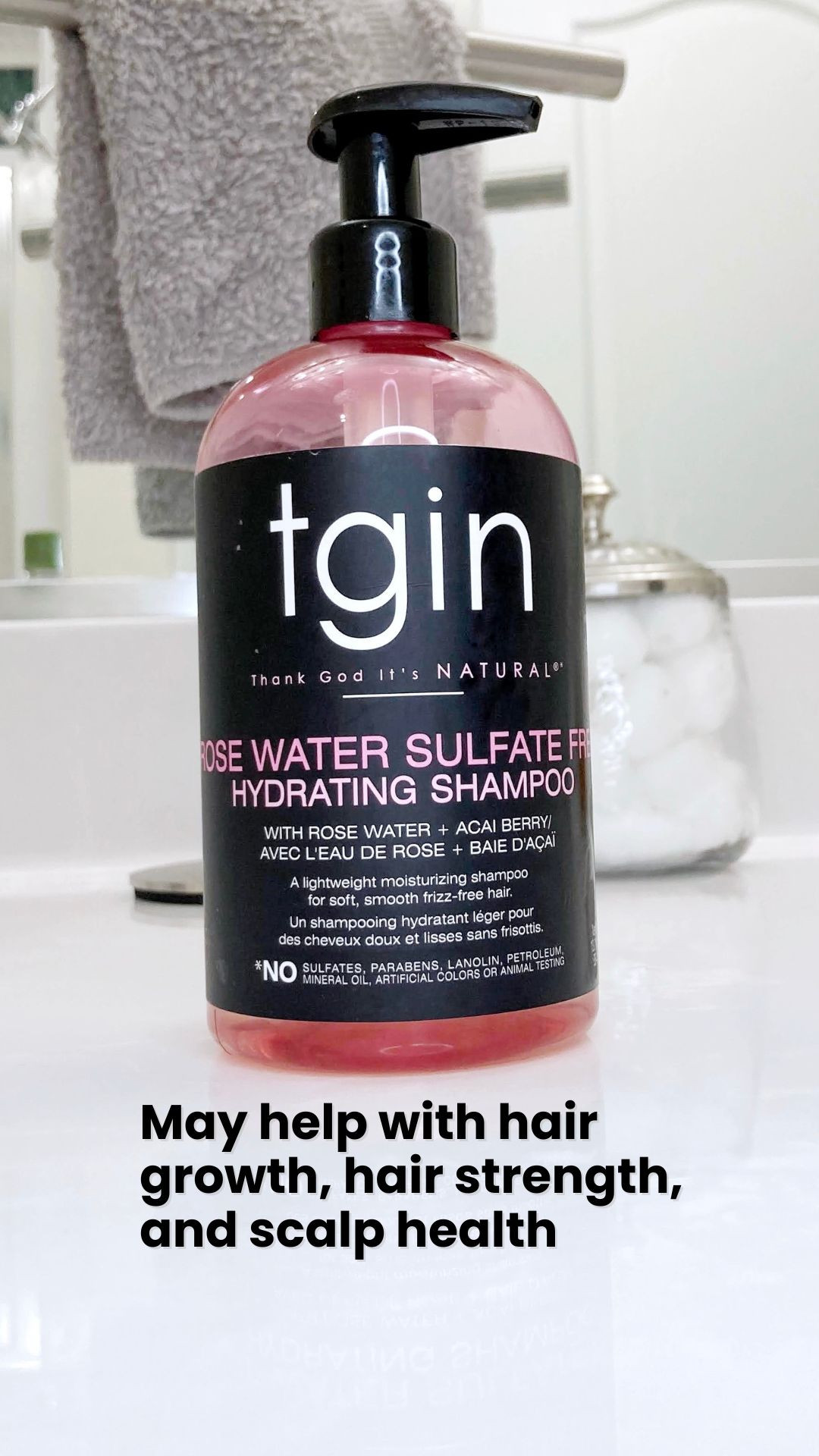 One of my favorite shampoos is from the TGIN Moisture Collection. This is another TGIN shampoo I've used on my relaxed hair that I like. It provides lightweight moisture to the hair and can also help with strength and scalp health. 

 #relaxedhair #hairprdoucts #shampoo 

#LTKBeauty