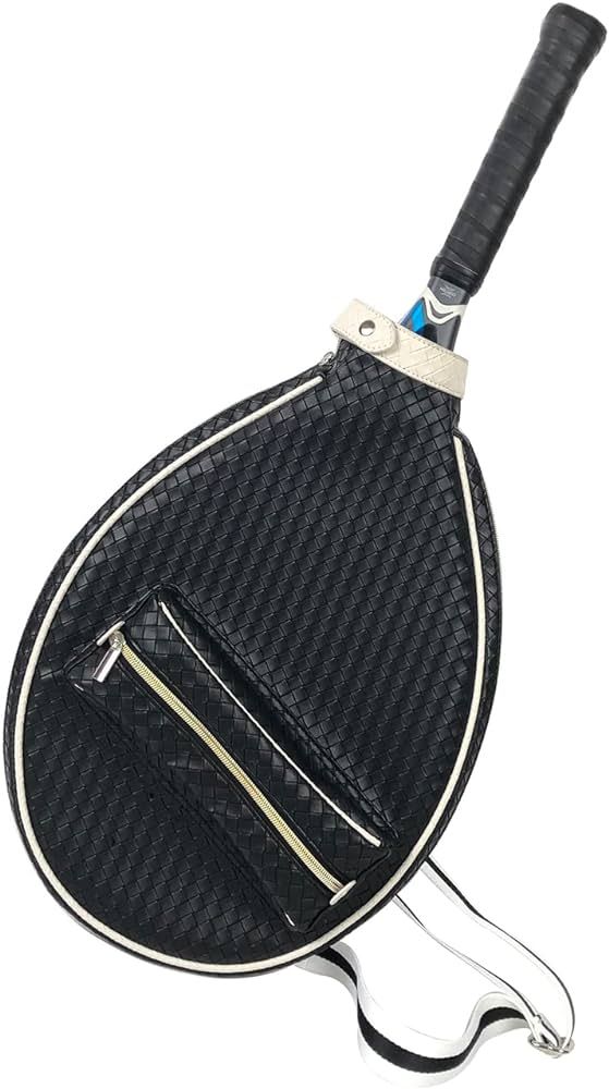 EINENG Tennis Sling Bag, Lightweight Tennis Crossbody Backpack with Exterior Zip Pocket, Checkere... | Amazon (US)