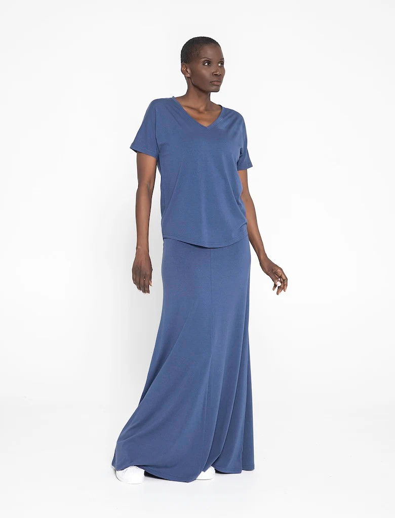 Basic Tee Jersey- Oceana Blue | Kiya Tomlin