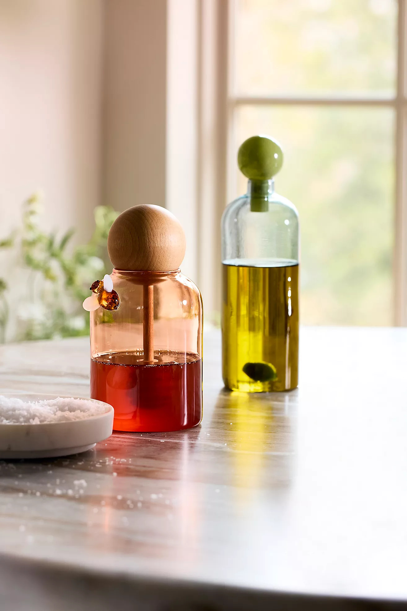 Catania Glass Olive Oil Cruet | Anthropologie (US)