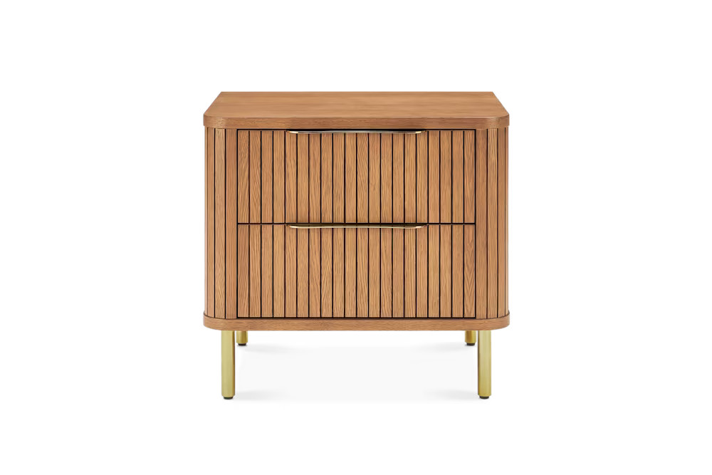 Harper 2-Drawer Nightstand | Castlery US | Castlery US