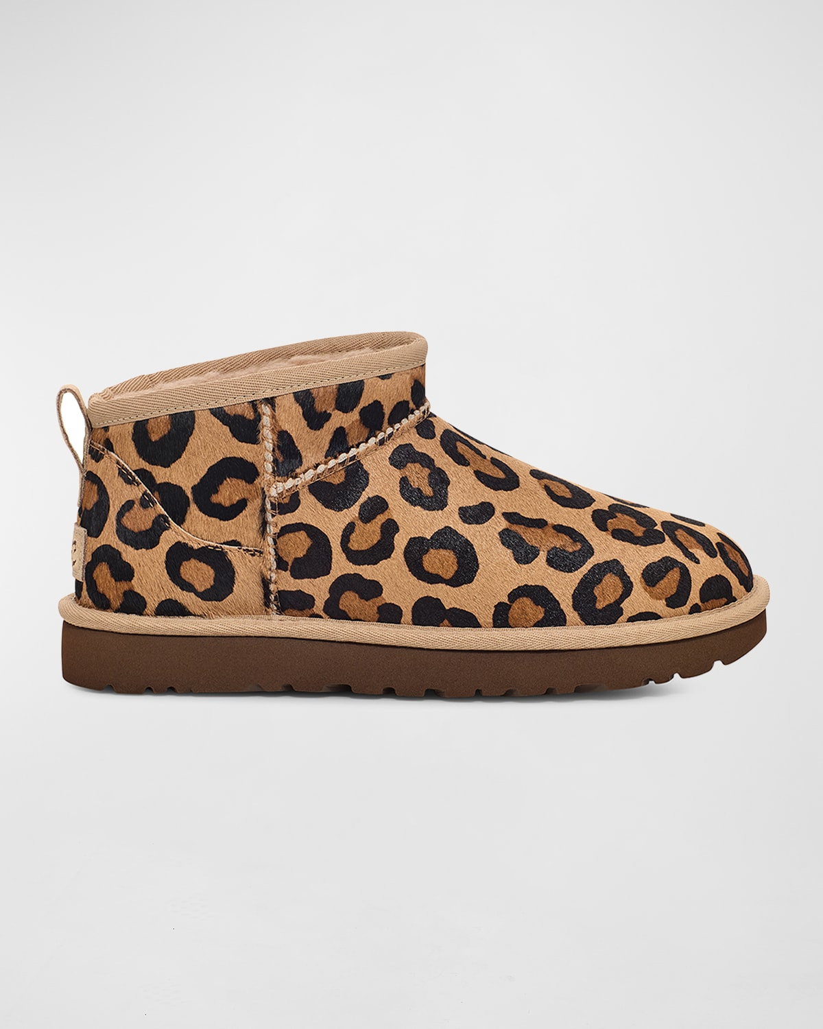Classic Ultra Mini Leopard Booties | Neiman Marcus