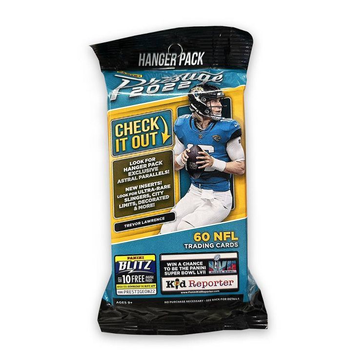 2022 Panini NFL Prestige Football Trading Card Hanger Pack | Target