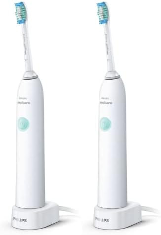 Philips Sonicare Dailyclean Rechargeable Electric Toothbrush, 2 Count | Amazon (US)