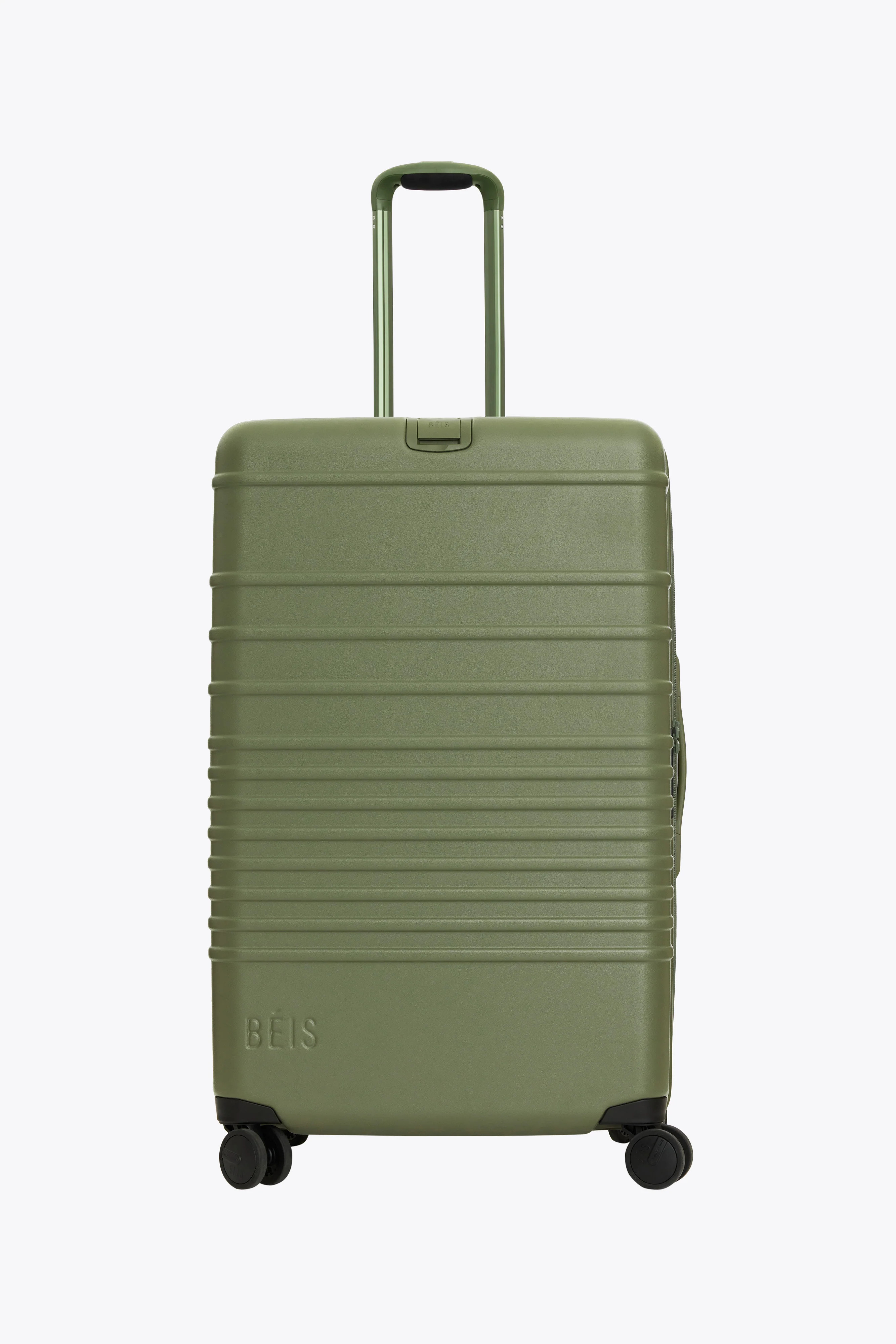 BÉIS 'The Large Check-In Roller' in Olive - Olive Green Large 29" Check-In Suitcase & Large Lugg... | BÉIS Travel