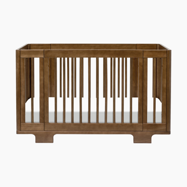 babyletto Yuzu 8-in-1 Convertible Crib with All-Stages Conversion Kits in Natural Walnut Size 29.75"" x 19.75"" x 30.75 | Babylist