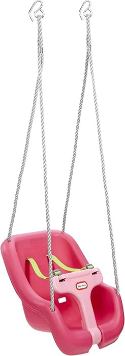 Little Tikes 2-in-1 Snug 'n Secure Swing Magenta | Amazon (US)