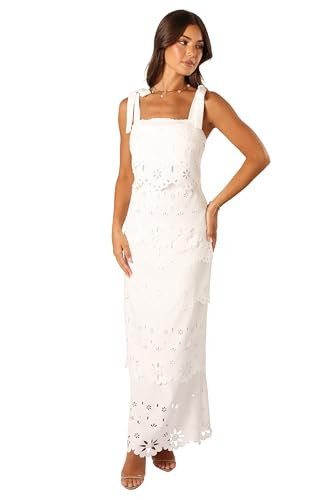 Petal & Pup Pippa Maxi Dress - Off White L | Amazon (US)