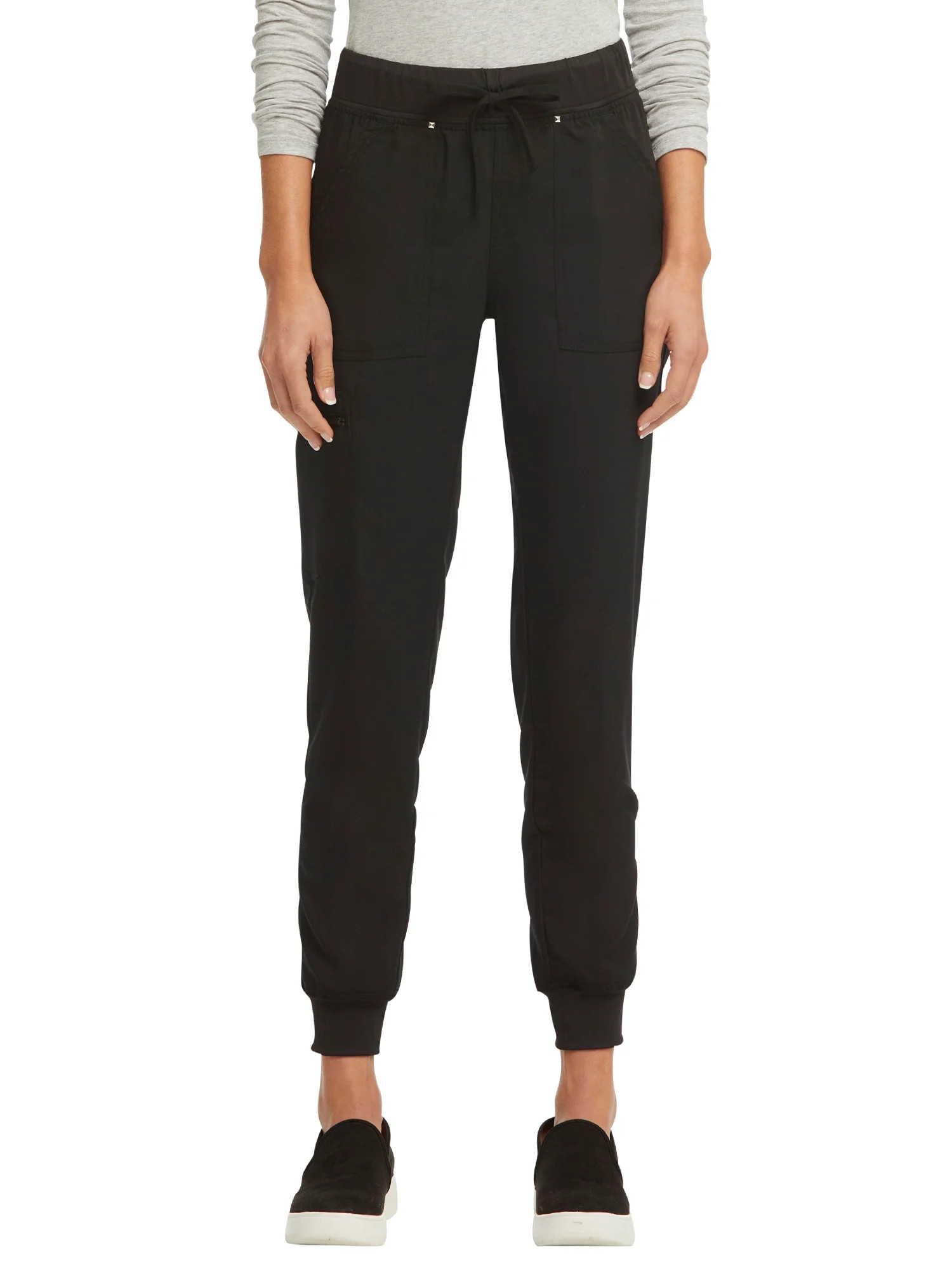 Scrubstar Women's Ultimate Stretch Twill Yoga Drawstring Cargo Jogger Scrub Pant WM12B104A - Walm... | Walmart (US)