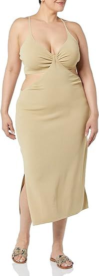 The Drop Women's Zuri Fitted Cut-Out Maxi Sweater Dress | Amazon (US)