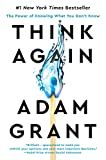 Think Again: The Power of Knowing What You Don't Know    Hardcover – February 2, 2021 | Amazon (US)