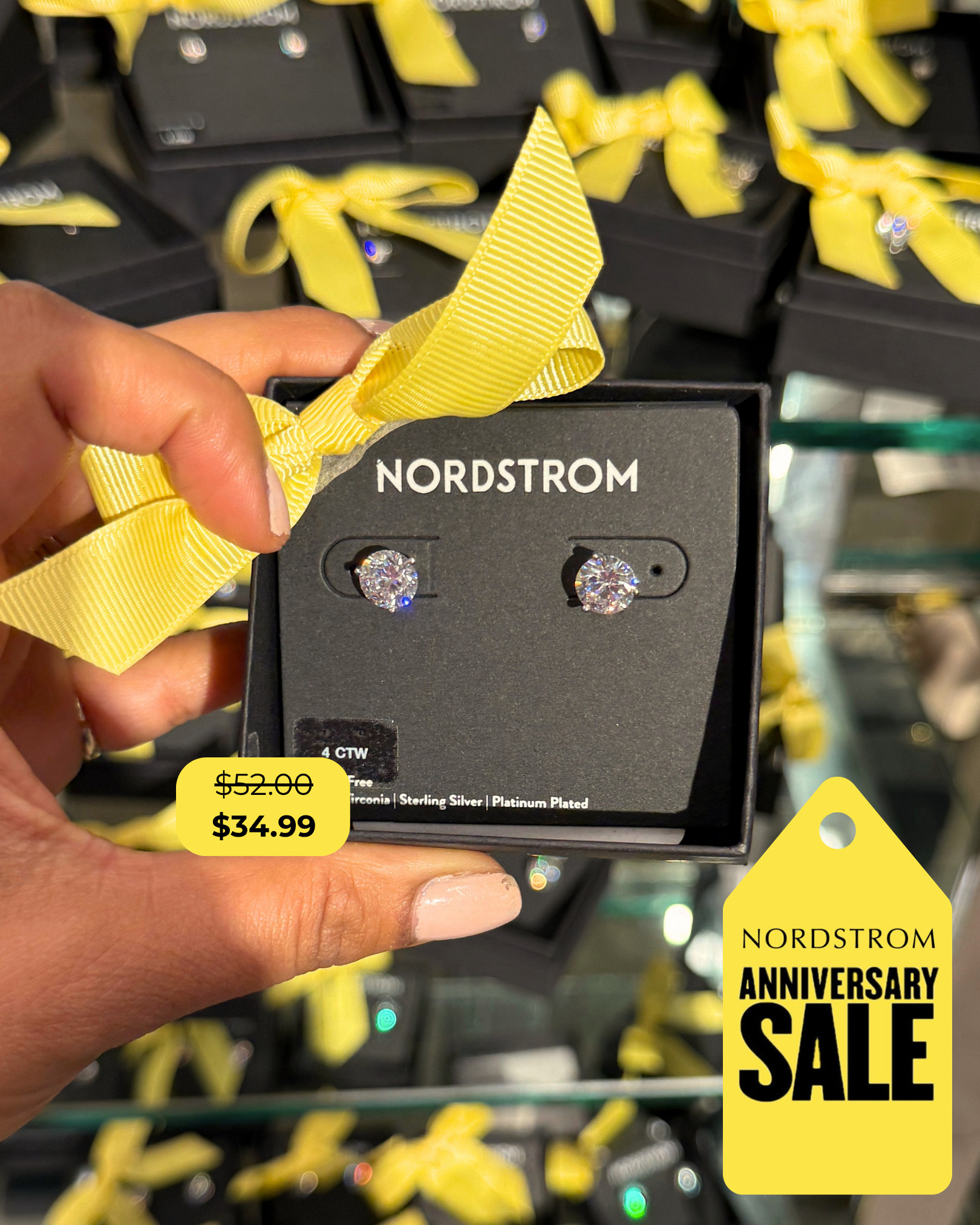 Nordstrom's Anniversary Sale has started- you don't want to miss out! How cute are these earrings? @nordstrom #nordstromanniversarysale 

 #LTKSaleAlert