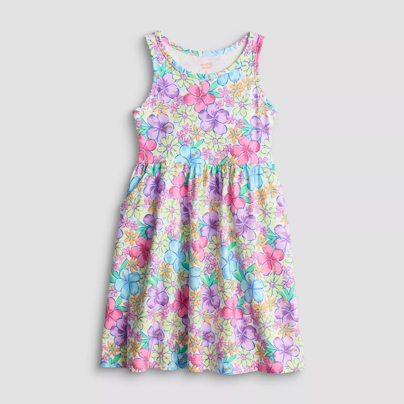 Girls 4-12 Jumping Beans\u00ae Core Tank Dress | Kohl's