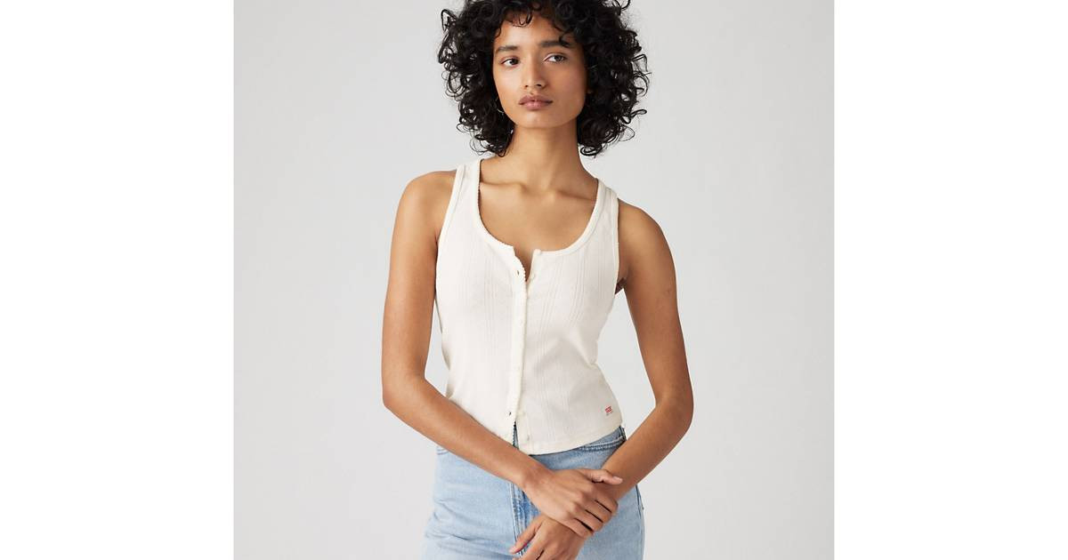 Dry Goods Women's Pointelle Tank Top | Levi's US