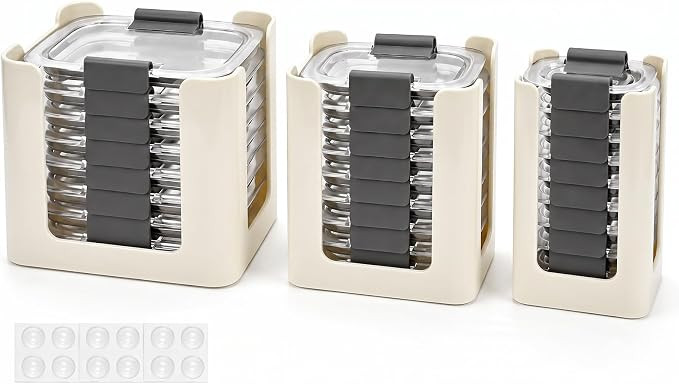 Food Container Lid Organizer for Rubbermaid Brilliance nap-on lids | Amazon (US)
