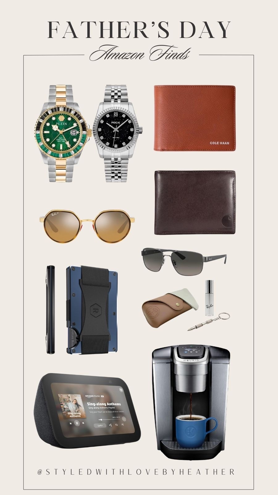 Amazon Father’s Day finds that look expensive without breaking the budget 👏 from watches and wallets to coffee + tech favorites… these are all SUCH good gifts. 

 #LTKtravel #LTKhome #LTKworkwear