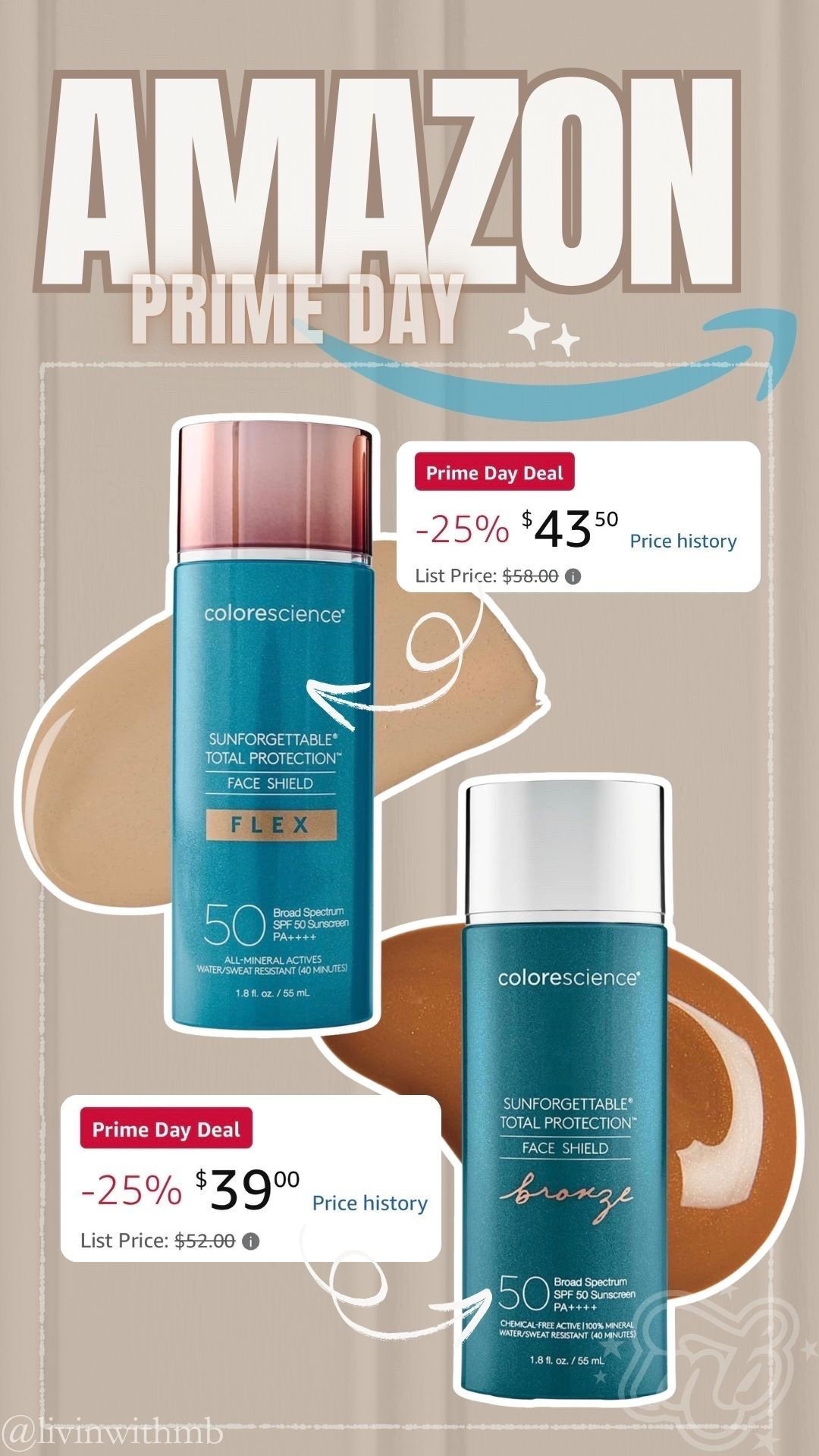 One of favorite SPF’s from Colorscience is on Prime Day Deal!

#LTKSwim #LTKBeauty #LTKSaleAlert