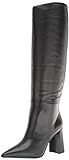 Steve Madden Women's Handles Knee High Boot, Black Leather, 10 | Amazon (US)