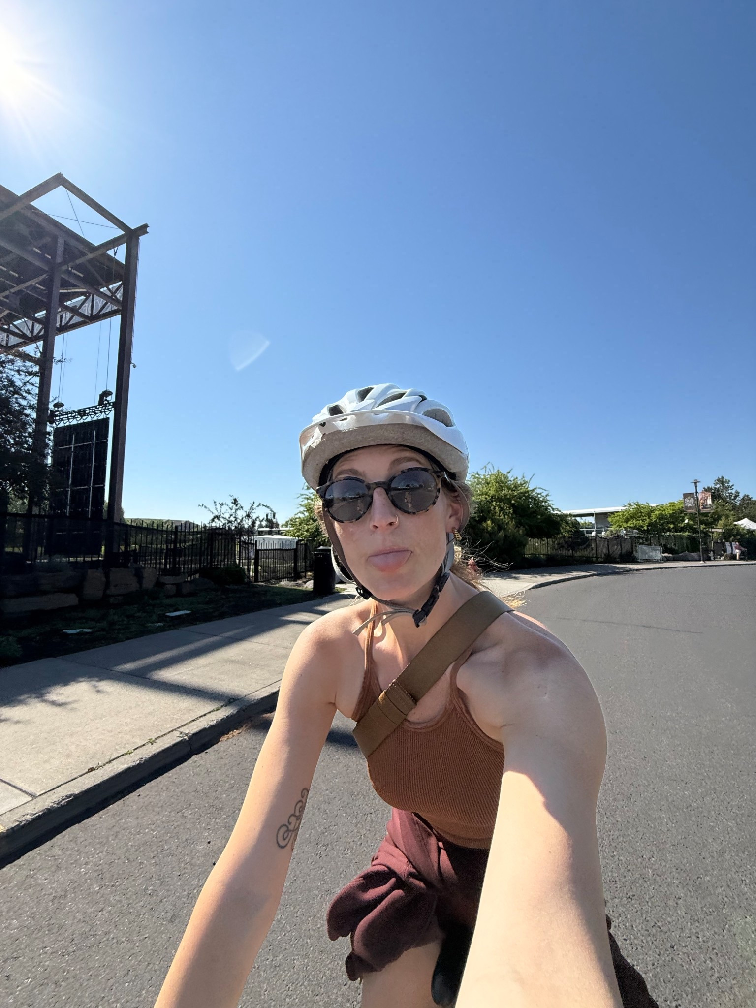 Morning bike ride (safety first)!

#LTKFindsUnder100 #LTKSummerEdit #LTKStyleTip