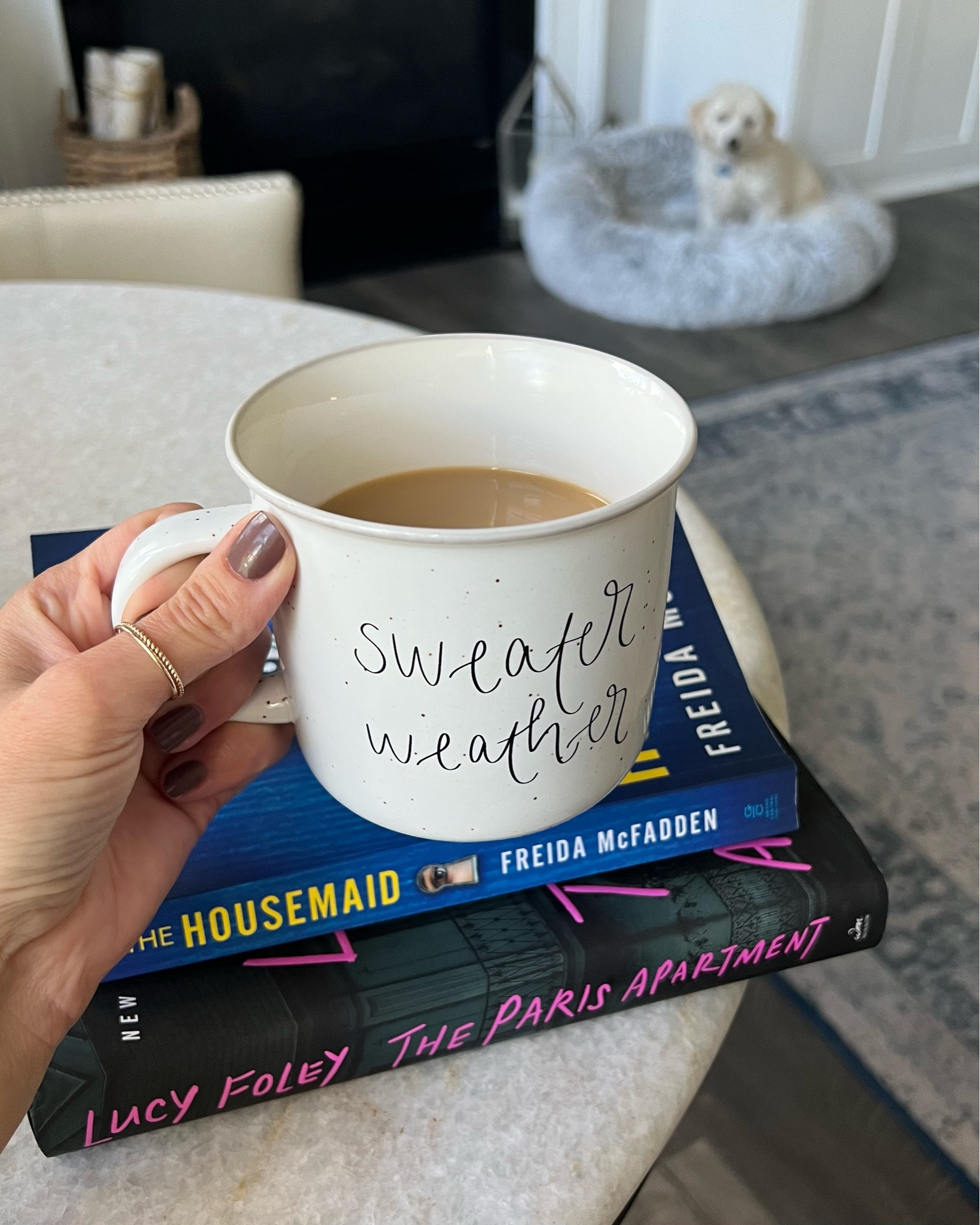 Just finished reading…

Sweater weather mug, book recommendations 

#LTKbeauty #LTKhome