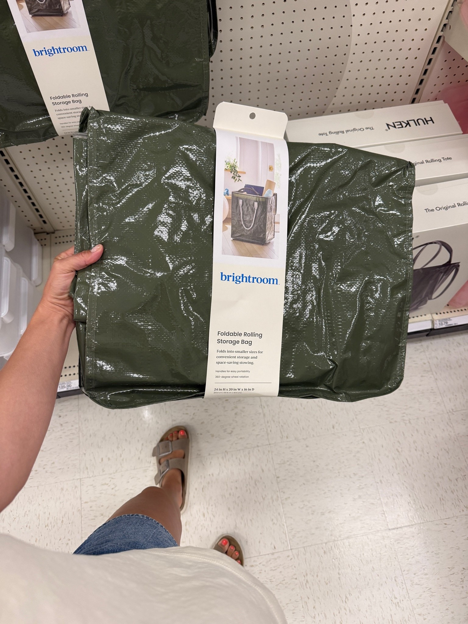 $12 XL rolling zip bags!! Could be used for so many things!