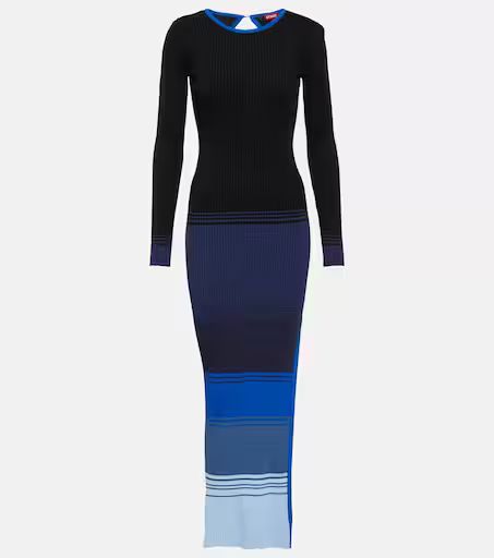 Edna striped ribbed-knit maxi dress | Mytheresa (US/CA)